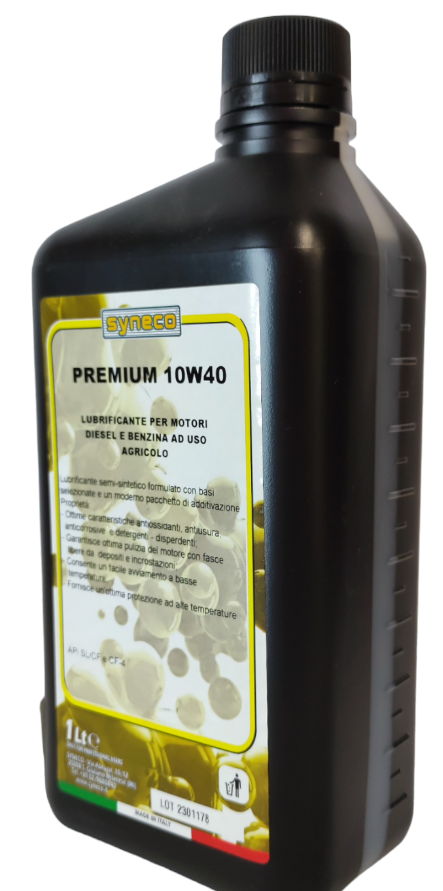 Olio motore 4 tempi Syneco 10W40 - 1 litro