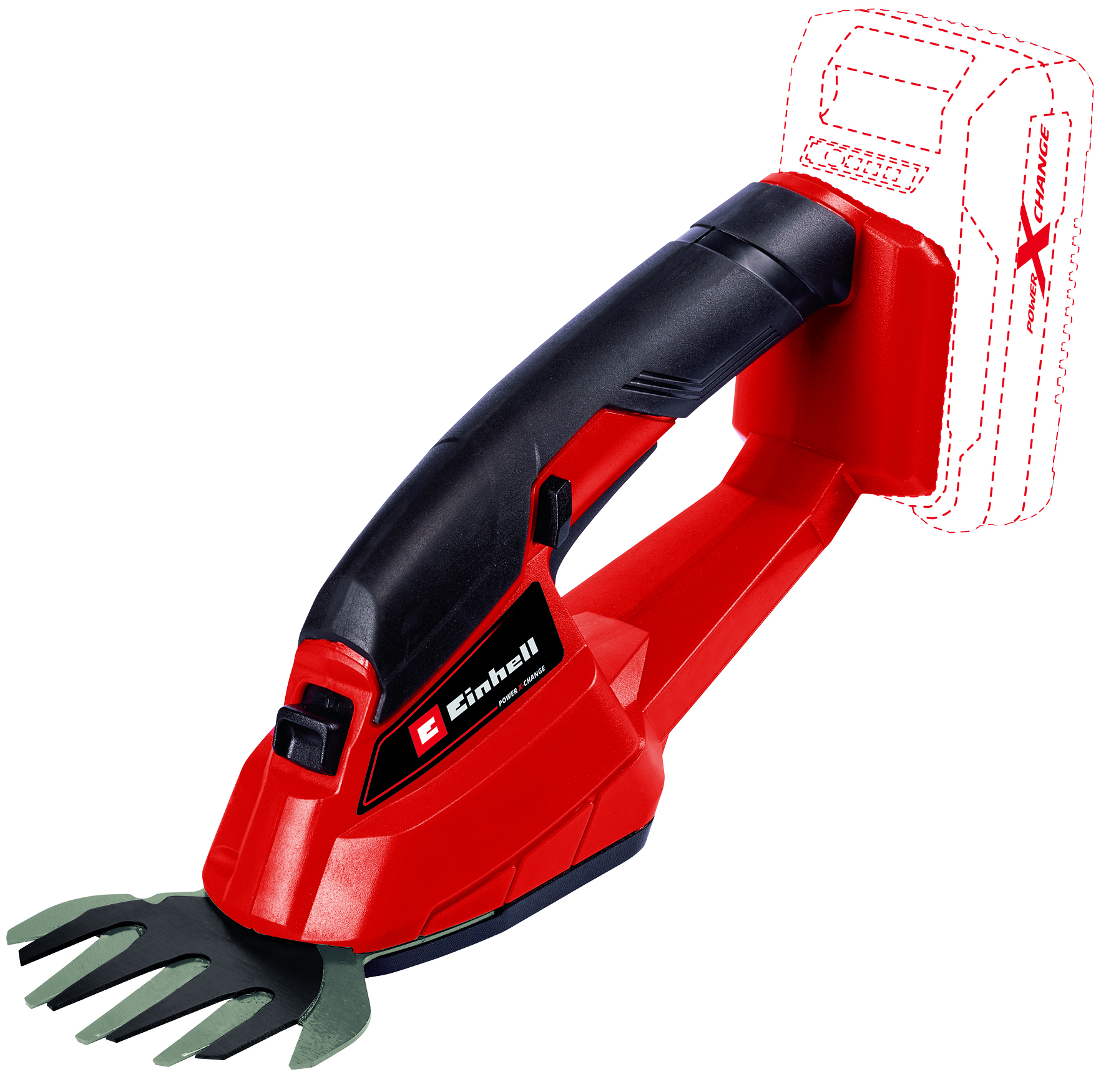 Einhell Cesoie per erba a batteria GE-CG 18/1 Li-Solo